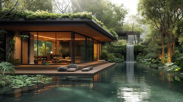 Piscine courrej : excellence en eco-construction